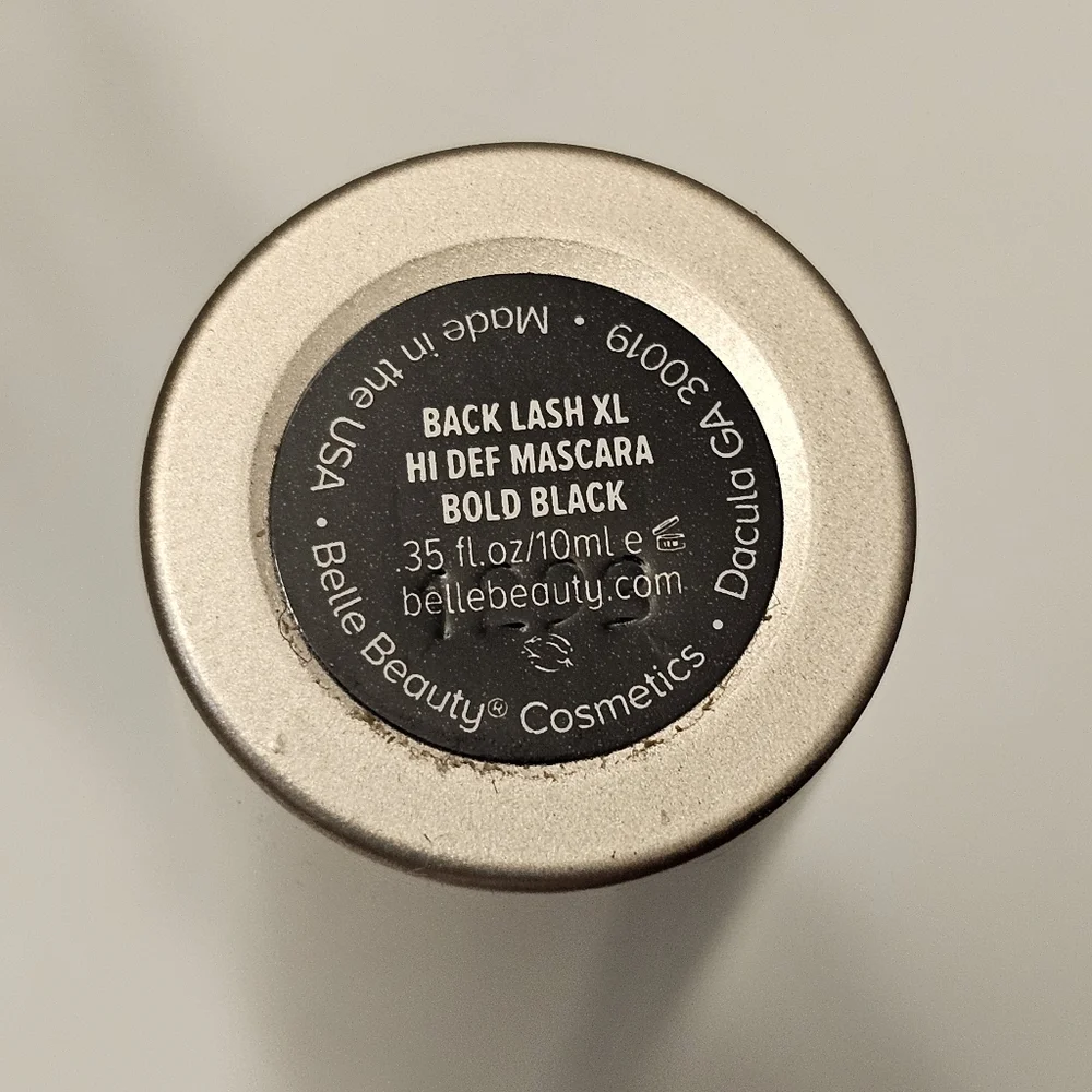 Belle Beauty Back Lash XL High Def Mascara In Bold Black. New In Sealed Pkg.